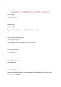 Nurs 1141 Exam 1 &vert;UPDATED Questions with 100&percnt; Correct Answers&NewLine;