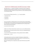 NURS 2725&colon; IHI &vert; UPDATED Questions with 100&percnt; Correct Answers &vert; Verified&NewLine;