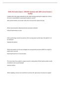 NURS 2725 Evolve &lpar;Exam&rpar; &vert; UPDATED Questions with 100&percnt; Correct Answers &vert; Verified&NewLine;