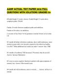 AANP ACTUAL TEST PAPER 2026 FULL&NewLine;QUESTIONS WITH SOLUTIONS GRADED A&plus;