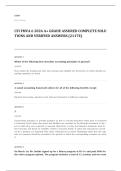 CFI FMVA EXAM A&plus; GRADE ASSURED COMPLETE SOLUTIONS AND VERIFIED ANSWERS