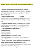 BIOL 30 Air Methods Critical Care Exam Study Guide Practice Questions Review &vert; Flight & Critical Care Transport Prep