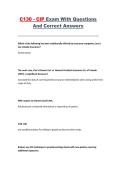 C130 CIP Exam &ndash; Practice Questions with Correct Answers