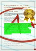 NUR 388 MIDTERM EXAM 3 2026 ACCURATE &NewLine;SPRING-SUMMER GUARANTEED PASS SOLVED &NewLine;Test Bank with 200&plus; Practice Questions and &NewLine;Correct Verified Answers 