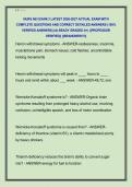 NURS 663 EXAM 3 LATEST 2026-2027 ACTUAL EXAM WITH &NewLine;COMPLETE QUESTIONS AND CORRECT DETAILED ANSWERS &lpar;100&percnt; &NewLine;VERIFIED ANSWERS&rpar; &vert;ALREADY GRADED A&plus;&vert; &vert;&vert;PROFESSOR &NewLine;VERIFIED&vert;&vert; &vert;&vert;BRANDNEW&excl;&excl;&excl;&vert;&vert; 