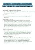 ABCTE PTK CERTIFICATION SCRIPT 2026&NewLine;QUESTIONS WITH SOLUTIONS GRADED A&plus;