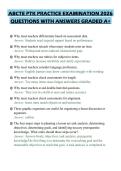 ABCTE PTK PRACTICE EXAMINATION 2026&NewLine;QUESTIONS WITH ANSWERS GRADED A&plus;