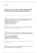 HESI RN exit EXAM A&plus; GRADE ASSURED COMPLETE SOLUTIONS AND VERIFIED ANSWERS
