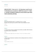 HESI PN comprehensive EXAM A&plus; GRADE ASSURED COMPLETE SOLUTIONS AND VERIFIED ANSWERS