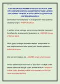 PCA PLANT PATHOGENS EXAM LATEST 2026-2027 ACTUAL EXAM &NewLine;WITH COMPLETE QUESTIONS AND CORRECT DETAILED ANSWERS &NewLine;&lpar;100&percnt; VERIFIED ANSWERS&rpar; &vert;ALREADY GRADED A&plus;&vert; &vert;&vert;PROFESSOR &NewLine;VERIFIED&vert;&vert; &vert;&vert;BRANDNEW&excl;&excl;&excl;&vert;&vert;