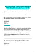 NURS 6501 ADVANCED PATHOPHYSIOLOGY FINAL EXAM PACKAGE DEAL 2026&sol;2027 &vert; 4 Versions & Week 11 Quizzes &vert; All Graded A &vert; Walden University &vert; Pass Guaranteed - A&plus; Graded