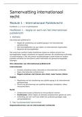 Samenvatting Internationaal Recht &vert; Module 1 &vert; Open Universiteit &vert; 2025&sol;26