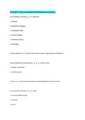 Praxis 5047 - Genres and Subgenres Exam Questions and Answers 