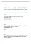 NUR 211 fundamentals nursing EXAM A&plus; GRADE ASSURED COMPLETE SOLUTIONS AND VERIFIED ANSWERS