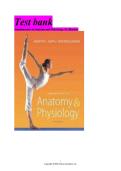 Test Bank for Fundamentals of Anatomy and Physiology&comma; 9th Edition by Martini