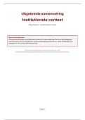 Samenvatting Waarderen&colon; Residenti&euml;le Markt&vert; institutionele context &vert; Hogeschool Gent &vert; 2025&sol;26