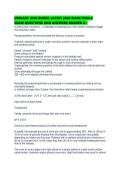 URINARY AND BOWEL LATEST 2026 MAIN FINALS EXAM QUESTIONS AND ANSWERS GRADED