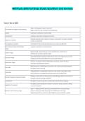Will Praxis 5095 Full Study Guide Questions and Answers
