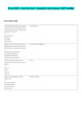 Praxis 5095 - Practice Test 1- Questions and Answers 100&percnt; Verified 