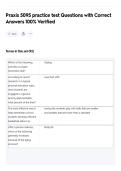 Praxis 5095 practice test Questions with Correct&NewLine;Answers 100&percnt; Verified