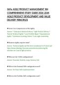 SAFe AGILE PRODUCT MANAGEMENT 184&NewLine;COMPREHENSIVE STUDY GUIDE 2026 LEAN&NewLine;AGILE PRODUCT DEVELOPMENT AND VALUE&NewLine;DELIVERY PRINCIPLES