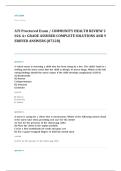 ATI RN fundamentals proctored EXAM A&plus; GRADE ASSURED COMPLETE SOLUTIONS AND VERIFIED ANSWERS