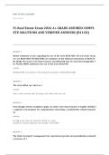 Florida real estate EXAM A&plus; GRADE ASSURED COMPLETE SOLUTIONS AND VERIFIED ANSWERS