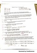 Bio 251 Exam 1 Comprehensive Study Guide &plus; Exam Questions & Solutions Graded A&plus;&period;