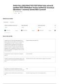 OMSA FALL 2025 PRACTICE TEST EXAM fully solved & updated 2025-2026&lpar;latest version verified for accuracy&rpar; &lpar;Questions &plus; Answers&rpar; Solved 100&percnt; Correct&excl;&excl;