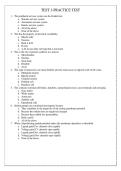 BIO 251 Unit Exam 2 part 1 Comprehensive Study Guide &plus; Exam Questions & Solutions Graded A&plus; Package Deal