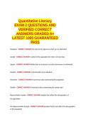 Formulas for D771 QUESTIONS AND VERIFIED CORRECT ANSWERS GRADED A&plus; -LATEST - 100- GUARANTEED PASS&period;docx&NewLine;&NewLine;
