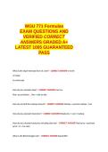 D771 WGU Quantitative Literacy QUESTIONS AND VERIFIED CORRECT ANSWERS GRADED A&plus; -LATEST - 100- GUARANTEED PASS&period;docx&NewLine;&NewLine;