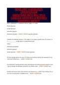 NFHS UNIT 4 &lpar;2026&sol;2027&rpar;&NewLine;UPDATE&vert;EXAM&NewLine;QUESTIONS WITH MULTIPLE&NewLine;CHOICES &vert;VERIFIED & REVISED&NewLine;ANSWERS &lpar;NEW&rpar;&excl;&excl;&excl;