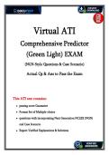 Virtual ATI Predictor Exam Set 123 &vert; RN NCLEX NGN Comprehensive Bundle &vert; Verified Answers