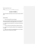 BIOL 351 Exam 3A&vert; With complete solution&vert; Updated 2026&vert; Texas A&M University