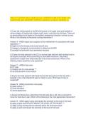 TNCC 9TH EDITION REAL EXAM ACTUAL VERIFIED EXAM TEST BANK 150&plus; &NewLine;QUESTIONS AND ANSWERS VERIFIED ANSWER &vert;ALREADY GRADED A&plus; 