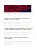 NFHS FOOTBALL LATEST 2026&sol;2027&NewLine;ACTUAL EXAM QUESTIONS WITH&NewLine;CORRECT ANSWERS 100&percnt; VERIFIED&NewLine;GRADED A&plus;