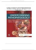 Test Bank for Understanding Pathophysiology&comma; 7th Edition ISBN NUMBER 978-0323639088 by Sue E&period; Huether & Kathryn L&period; McCance &vert; All Chapters &vert; Complete Guide &vert; Verified Q&A&NewLine;