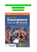 TEST BANK &ndash; Nancy Caroline&rsquo;s Emergency Care in the Streets&comma; 8th&NewLine; Edition by Nancy Caroline&comma; Chapters 1 - 53 &vert; all Chapters