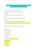 NSGD 2216 Critical Inquiry & Evidence Informed Practice &lpar;Final Prep&rpar; Questions And Answers - 100 Guaranteed Pass&excl;&excl;