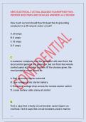 ABYC ELECTRICAL 2 ACTUAL 2026&sol;2027 GUARANTEED PASS &NewLine;VERIFIED QUESTIONS AND DETAILED ANSWERS A&plus;&sol;&sol; REVIEW