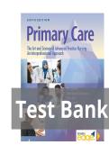 TEST BANK FOR Primary Care The Art and Science of Advanced Practice Nursing &ndash; an Interprofessional Approach Sixth Edition by Debera J&period; Dunphy ISBN&colon; 978-1719644655 COMPLETE GUIDE 100&percnt; VERIFIED A&plus; GRADE ASSURED&excl;&excl;&excl;&excl;&excl;NEW LATEST UPDATE&excl;&excl;&excl;&excl;&excl;