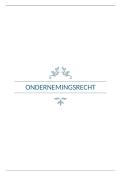 Studiemateriaal Ondernemingsrecht &vert; VIVES &vert; 2025&sol;2026