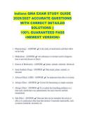 Indiana QMA EXAM STUDY GUIDE &NewLine;2026&sol;2027 ACCURATE QUESTIONS &NewLine;WITH CORRECT DETAILED &NewLine;SOLUTIONS &vert;&vert; &NewLine;100&percnt; GUARANTEED PASS &NewLine;<NEWEST VERSION> 