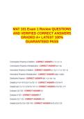 MAT 101 TEST 1 Exam QUESTIONS AND VERIFIED CORRECT ANSWERS GRADED A&plus; -LATEST 2026-2027- 100- GUARANTEED PASS&period;docx&NewLine;&NewLine;