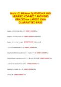 Math 101 Midterm QUESTIONS AND VERIFIED CORRECT ANSWERS GRADED A&plus; -LATEST 2026-2027- 100- GUARANTEED PASS&period;docx&NewLine;&NewLine;
