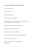 ICP Exam 3 &ndash; Practice Questions and Answers Study Guide