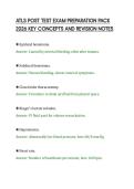 ATLS POST TEST EXAM PREPARATION PACK&NewLine;2026 KEY CONCEPTS AND REVISION NOTES
