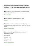 ATLS PRACTICE 2 EXAM PREPARATION PACK&NewLine;2026 KEY CONCEPTS AND REVISION NOTES