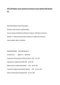 SPCE 630 Module 3 Exam Questions and Answers Latest Updated 2026 &lpar;Graded A&plus;&rpar;&period;